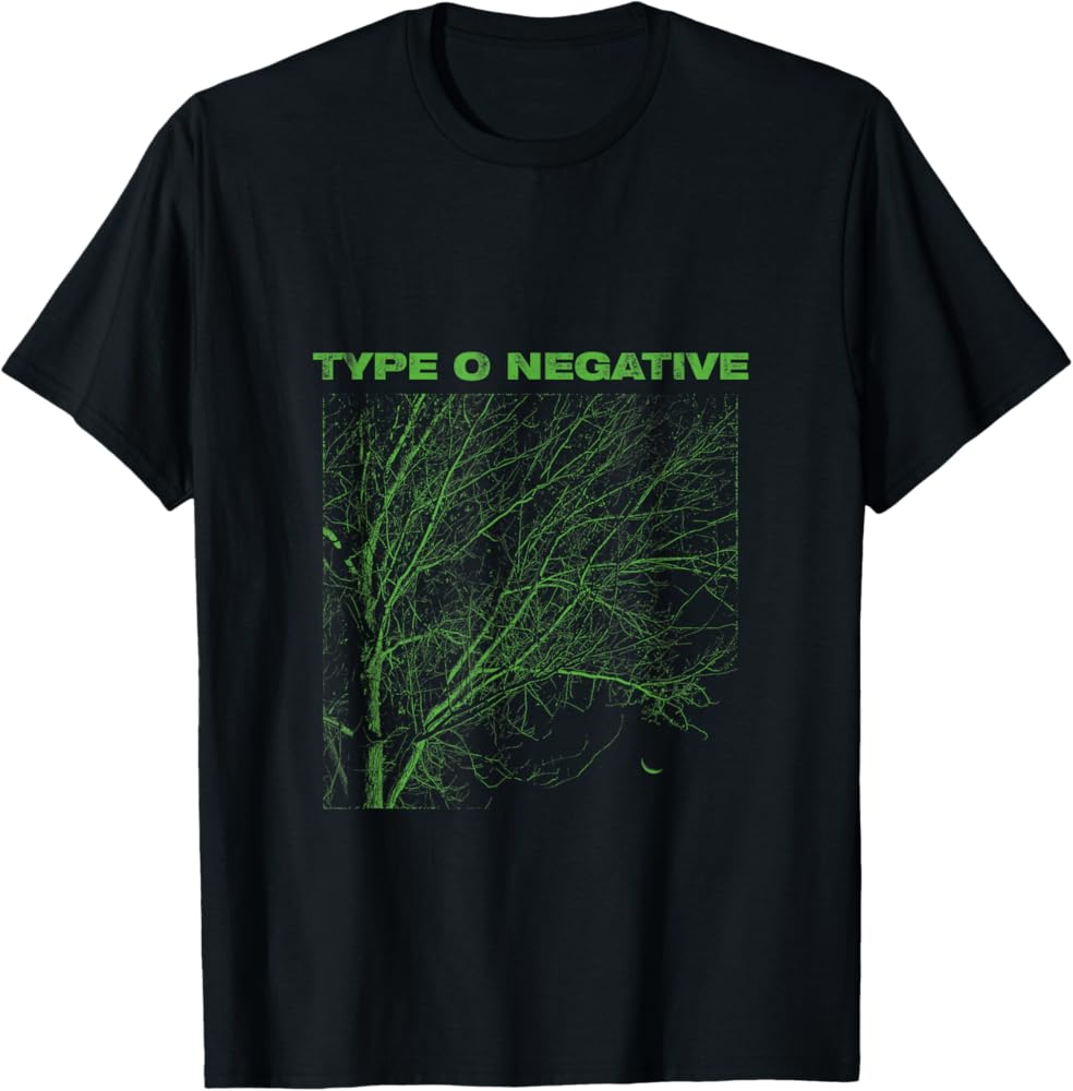 Amazon.com: Type O Negative Tree Black T-Shirt : Clothing, Shoes